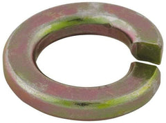 Value Collection - 7/16", 0.14" Thick Split Lock Washer - Alloy Steel, Uncoated, 0.443" Min ID, 0.455" Max ID, 0.647" Max OD - Americas Industrial Supply