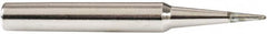 Weller - 1/32 Inch Point Single Flat Soldering Iron Tip - Series ST, For Use with Soldering Iron - Exact Industrial Supply