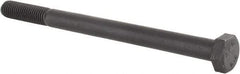 Value Collection - M12x1.75mm Metric Coarse, 160mm Length Under Head Hex Head Cap Screw - Partially Threaded, Grade 8.8 Steel, Uncoated, 19mm Hex - Americas Industrial Supply