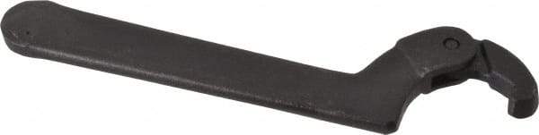 Martin Tools - 3/4" to 2" Capacity, Adjustable Hook Spanner Wrench - 6-3/8" OAL, 1/8" Hook Pin Height - Americas Industrial Supply
