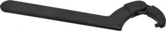 Martin Tools - 2" to 4-3/4" Capacity, Adjustable Pin Spanner Wrench - 11-3/8" OAL, 1/4" Hook Pin Height - Americas Industrial Supply