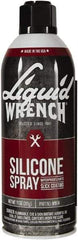 Liquid Wrench - 15 oz Aerosol Silicone Lubricant - Clear Yellow - Americas Industrial Supply