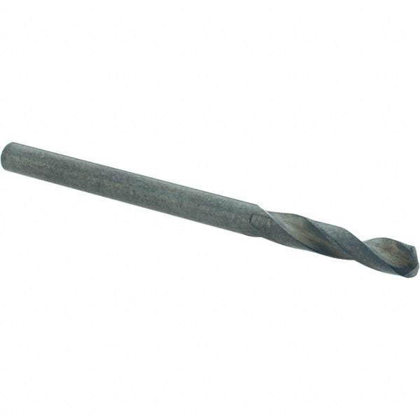 Guhring - 3.15mm 130° Spiral Flute Cobalt Screw Machine Drill Bit - Oxide Finish, Right Hand Cut, 18mm Flute Length, 49mm OAL, Standard Point, Straight Shank - Americas Industrial Supply
