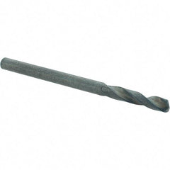 Guhring - 3.15mm 130° Spiral Flute Cobalt Screw Machine Drill Bit - Oxide Finish, Right Hand Cut, 18mm Flute Length, 49mm OAL, Standard Point, Straight Shank - Americas Industrial Supply