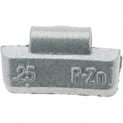 Perfect Equipment - 0.25 oz P Wheel Weight - Zinc, For Use with Automotive & Light Trucks - Americas Industrial Supply