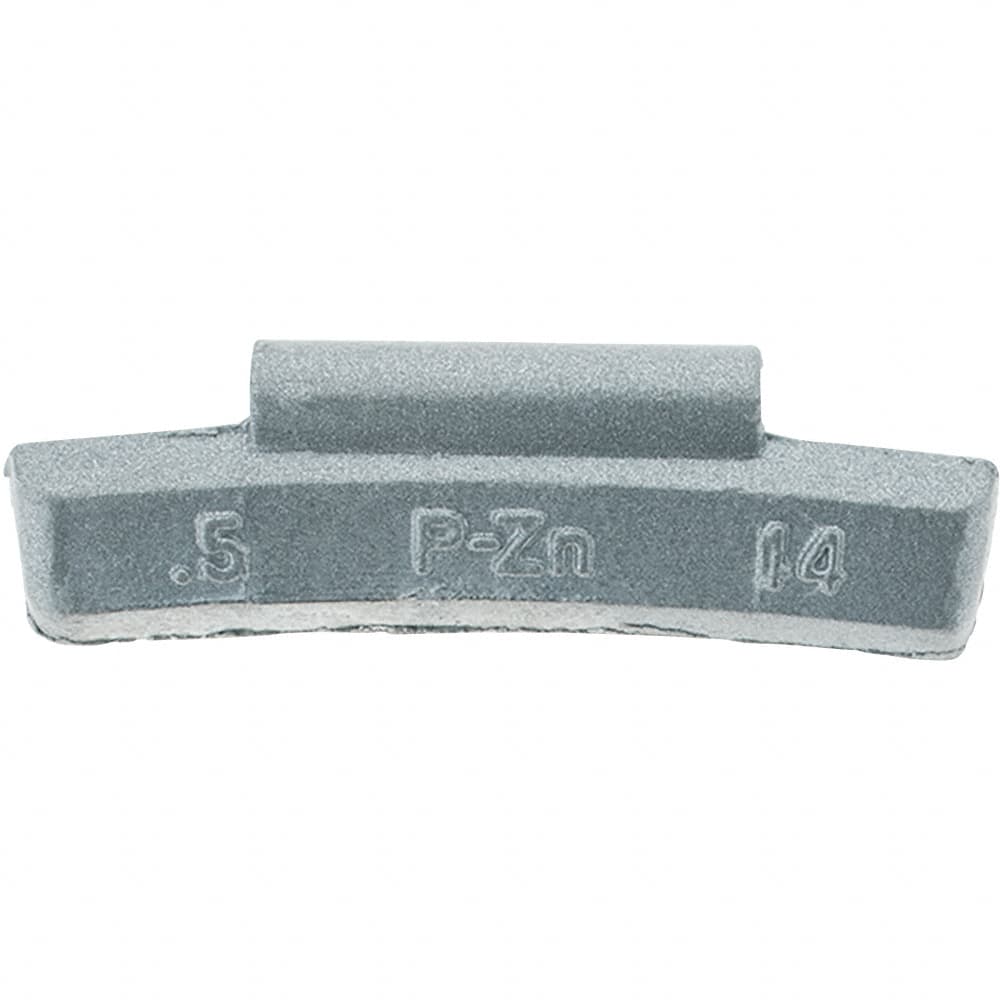 Perfect Equipment - 0.5 oz P Wheel Weight - Zinc, For Use with Automotive & Light Trucks - Americas Industrial Supply