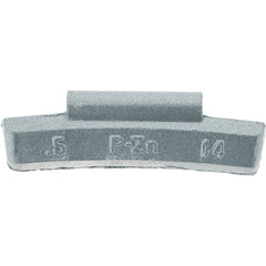 Perfect Equipment - 0.5 oz P Wheel Weight - Zinc, For Use with Automotive & Light Trucks - Americas Industrial Supply