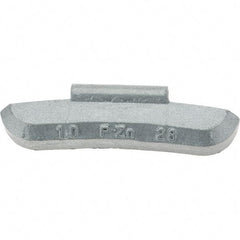 Perfect Equipment - 1 oz P Wheel Weight - Zinc, For Use with Automotive & Light Trucks - Americas Industrial Supply