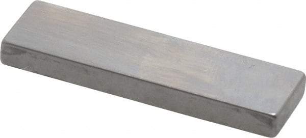 Mitutoyo - 0.116" Rectangular Steel Gage Block - Accuracy Grade 0, Includes Certificate of Inspection - Americas Industrial Supply