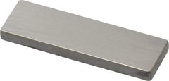 Mitutoyo - 0.1007" Rectangular Steel Gage Block - Accuracy Grade AS-1, Includes Certificate of Inspection - Americas Industrial Supply