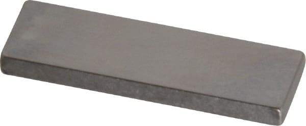 Mitutoyo - 0.105" Rectangular Steel Gage Block - Accuracy Grade AS-1, Includes Certificate of Inspection - Americas Industrial Supply