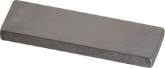 Mitutoyo - 0.105" Rectangular Steel Gage Block - Accuracy Grade AS-1, Includes Certificate of Inspection - Americas Industrial Supply
