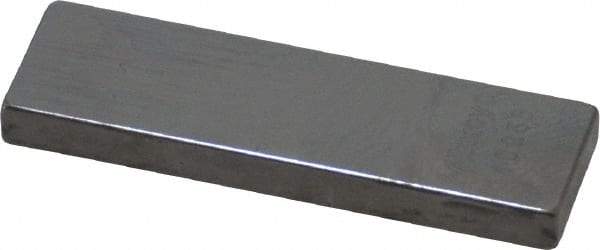 Mitutoyo - 0.11" Rectangular Steel Gage Block - Accuracy Grade AS-1, Includes Certificate of Inspection - Americas Industrial Supply