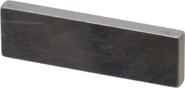 Mitutoyo - 0.112" Rectangular Steel Gage Block - Accuracy Grade AS-1, Includes Certificate of Inspection - Americas Industrial Supply