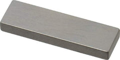 Mitutoyo - 0.136" Rectangular Steel Gage Block - Accuracy Grade AS-1, Includes Certificate of Inspection - Americas Industrial Supply