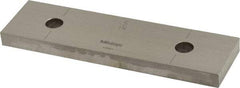Mitutoyo - 5" Rectangular Steel Gage Block - Accuracy Grade AS-1, Includes Certificate of Inspection - Americas Industrial Supply