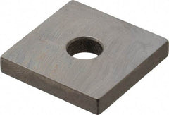 Mitutoyo - 0.16" Square Steel Gage Block - Accuracy Grade 0, Includes Certificate of Inspection - Americas Industrial Supply