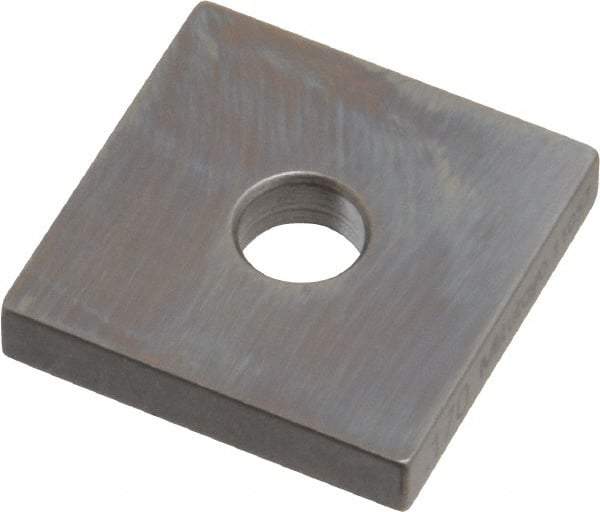 Mitutoyo - 0.17" Square Steel Gage Block - Accuracy Grade 0, Includes Certificate of Inspection - Americas Industrial Supply