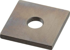 Mitutoyo - 0.103" Square Steel Gage Block - Accuracy Grade 0, Includes Certificate of Inspection - Americas Industrial Supply
