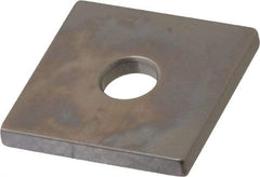 Mitutoyo - 0.117" Square Steel Gage Block - Accuracy Grade 0, Includes Certificate of Inspection - Americas Industrial Supply