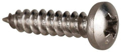 Value Collection - #4 Pan Head Phillips Sheet Metal Screw - Stainless Steel, 1/2" Length Under Head, Grade 316 - Americas Industrial Supply