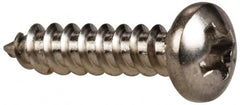 Value Collection - #6 Pan Head Phillips Sheet Metal Screw - Stainless Steel, 5/8" Length Under Head, Grade 316 - Americas Industrial Supply