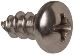Value Collection - #8 Pan Head Phillips Sheet Metal Screw - Stainless Steel, 3/8" Length Under Head, Grade 316 - Americas Industrial Supply