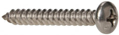 Value Collection - #8 Pan Head Phillips Sheet Metal Screw - Stainless Steel, 1-1/4" Length Under Head, Grade 316 - Americas Industrial Supply
