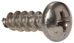 Value Collection - #10 Pan Head Phillips Sheet Metal Screw - Stainless Steel, 5/8" Length Under Head, Grade 316 - Americas Industrial Supply