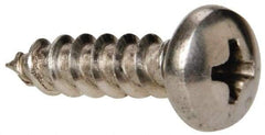 Value Collection - #10 Pan Head Phillips Sheet Metal Screw - Stainless Steel, 3/4" Length Under Head, Grade 316 - Americas Industrial Supply