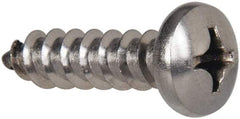 Value Collection - #14 Pan Head Phillips Sheet Metal Screw - Stainless Steel, 1" Length Under Head, Grade 316 - Americas Industrial Supply
