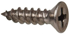 Value Collection - #8 Flat Head Phillips Sheet Metal Screw - Stainless Steel, 5/8" OAL, Grade 316 - Americas Industrial Supply