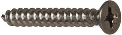 Value Collection - #8 Flat Head Phillips Sheet Metal Screw - Stainless Steel, 1-1/4" OAL, Grade 316 - Americas Industrial Supply