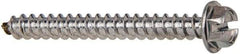 Value Collection - #12 Hex Washer Head Slotted Sheet Metal Screw - Stainless Steel, 2" Length Under Head, Grade 316 - Americas Industrial Supply