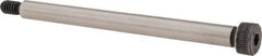 Made in USA - 1/4" Shoulder Diam x 3" Shoulder Length, #10-24 UNC, Hex Socket Shoulder Screw - 4037 Alloy Steel, Uncoated, 3/16" Head Height x 3/8" Head Diam - Americas Industrial Supply