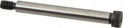 Made in USA - 5/16" Shoulder Diam x 2-1/2" Shoulder Length, 1/4-20 UNC, Hex Socket Shoulder Screw - 4037 Alloy Steel, Uncoated, 7/32" Head Height x 7/16" Head Diam - Americas Industrial Supply