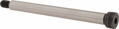 Made in USA - 5/16" Shoulder Diam x 3-1/4" Shoulder Length, 1/4-20 UNC, Hex Socket Shoulder Screw - 4037 Alloy Steel, Uncoated, 7/32" Head Height x 7/16" Head Diam - Americas Industrial Supply