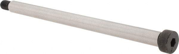 Made in USA - 3/8" Shoulder Diam x 5-1/2" Shoulder Length, 5/16-18 UNC, Hex Socket Shoulder Screw - 4037 Alloy Steel, Uncoated, 1/4" Head Height x 9/16" Head Diam - Americas Industrial Supply