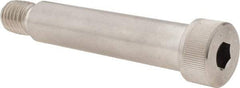 Made in USA - 3/4" Shoulder Diam x 3-1/4" Shoulder Length, 5/8-11 UNC, Hex Socket Shoulder Screw - 300, 18-8 Stainless Steel, Uncoated, 1/2" Head Height x 1" Head Diam - Americas Industrial Supply