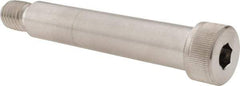 Made in USA - 3/4" Shoulder Diam x 3-3/4" Shoulder Length, 5/8-11 UNC, Hex Socket Shoulder Screw - 300, 18-8 Stainless Steel, Uncoated, 1/2" Head Height x 1" Head Diam - Americas Industrial Supply