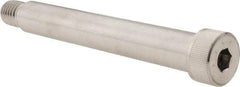 Made in USA - 3/4" Shoulder Diam x 5" Shoulder Length, 5/8-11 UNC, Hex Socket Shoulder Screw - 300, 18-8 Stainless Steel, Uncoated, 1/2" Head Height x 1" Head Diam - Americas Industrial Supply