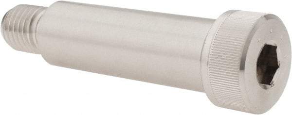 Made in USA - 1" Shoulder Diam x 3" Shoulder Length, 3/4-10 UNC, Hex Socket Shoulder Screw - 300, 18-8 Stainless Steel, Uncoated, 5/8" Head Height x 1-5/16" Head Diam - Americas Industrial Supply