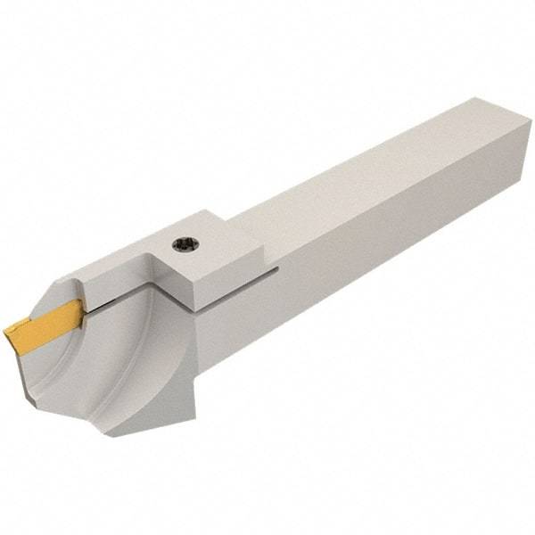 Iscar - External Thread, 0.3937" Max Depth of Cut, 1.4mm Min Groove Width, 95mm OAL, Right Hand Indexable Grooving Cutoff Toolholder - 12mm Shank Height x 12mm Shank Width, DG.. Insert Style, DGT Toolholder Style, Series Do-Grip - Americas Industrial Supply