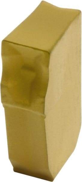 Sumitomo - WCF3A AC225 Grade, 0.1181" Cutting Width, Carbide Cutoff Insert - 0° Neutral Lead Angle, 0.0078" Cnr Rad, Al2O3 Coated, Single End - Americas Industrial Supply