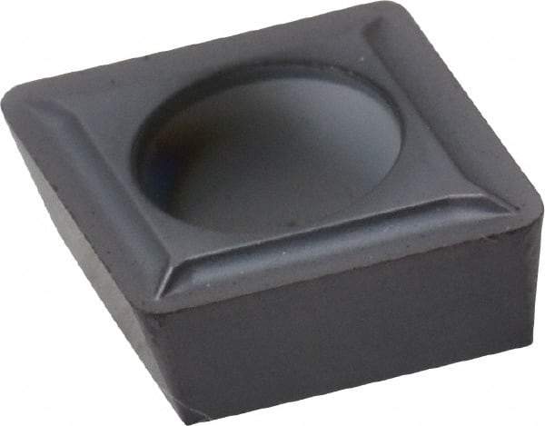 Kennametal - CPGT32.52 LF Grade KC5010 Carbide Turning Insert - TiAlN Finish, 80° Diamond, 3/8" Inscr Circle, 5/32" Thick, 1/32" Corner Radius - Americas Industrial Supply