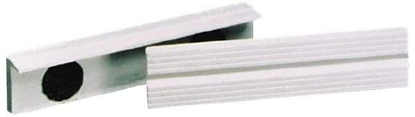 Wilton - 5-1/2" Jaw Width, Aluminum, Vise Jaw Cap - Magnetic Attachment - Americas Industrial Supply