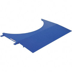 Vestil - 36" Long x 48" Wide x 2-3/8" High, Steel Stretch Wrap Machine Pallet Truck Ramp - 4,000 Lb Load Limit - Americas Industrial Supply