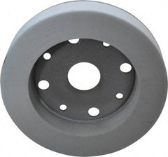 Norton - 6" Diam, 1-1/4" Hole Size, 1" Overall Thickness, 80 Grit, Type 2 Tool & Cutter Grinding Wheel - Medium Grade, Aluminum Oxide, H Hardness, Vitrified Bond, 3,600 RPM - Americas Industrial Supply