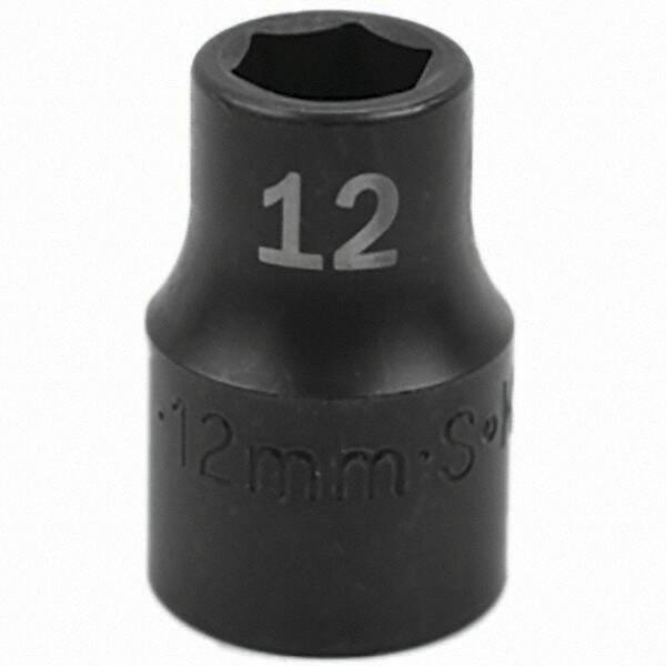 SK - Impact Socket - 1/2"DR 12MM IMPACT SOCKET - Americas Industrial Supply