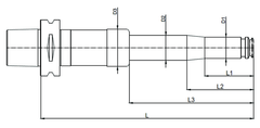 C5 x ER20 x 100 H CAPTO Collet Holder - Americas Industrial Supply